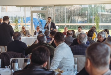 Mv. Evrim Karakoz ve Minibüsçü Esnaf ile Kahvaltı